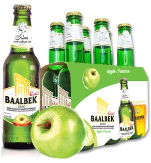 Baalbek Apple malt drink 330ml * 24